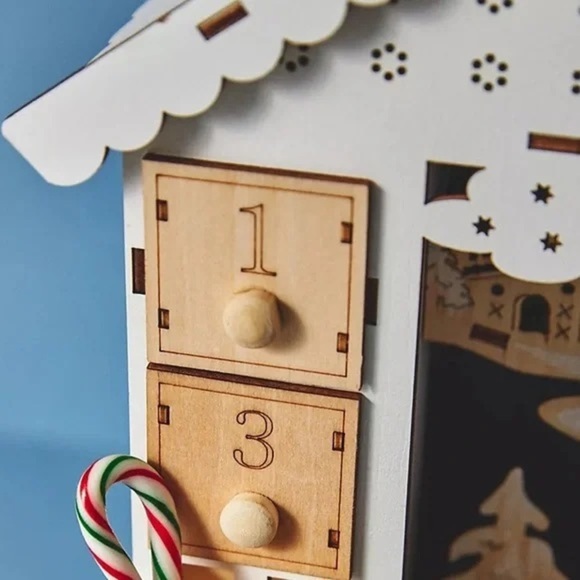 NWT ANTHROPOLOGIE Hans Village Advent Calendar - Picture 3 of 6